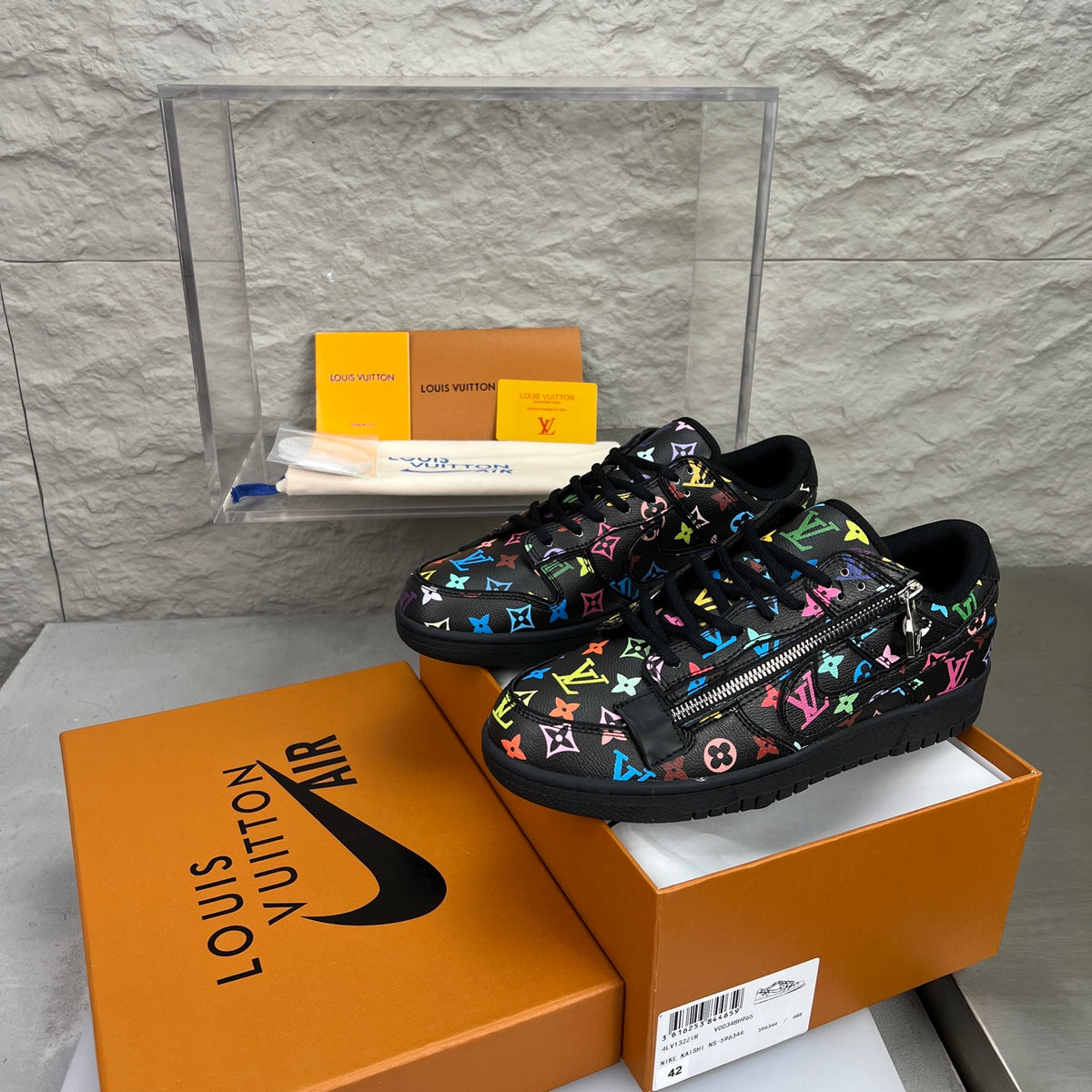 LV x Nike SB-Inspired Skate Shoes