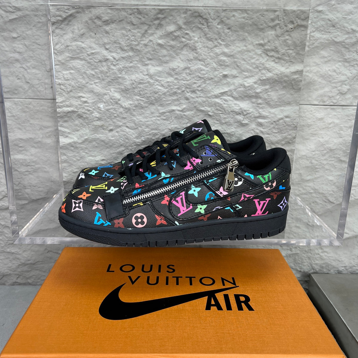 LV x Nike SB-Inspired Skate Shoes