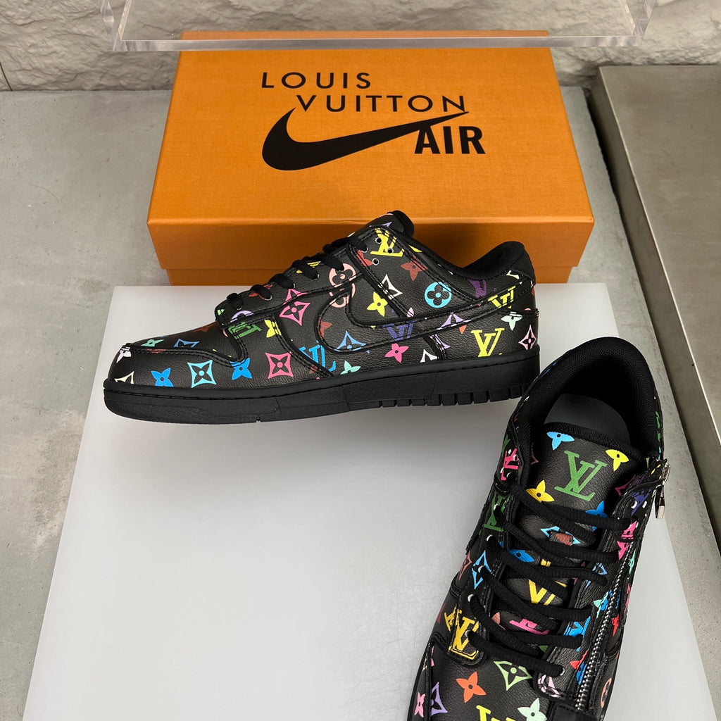 LV x Nike SB-Inspired Skate Shoes