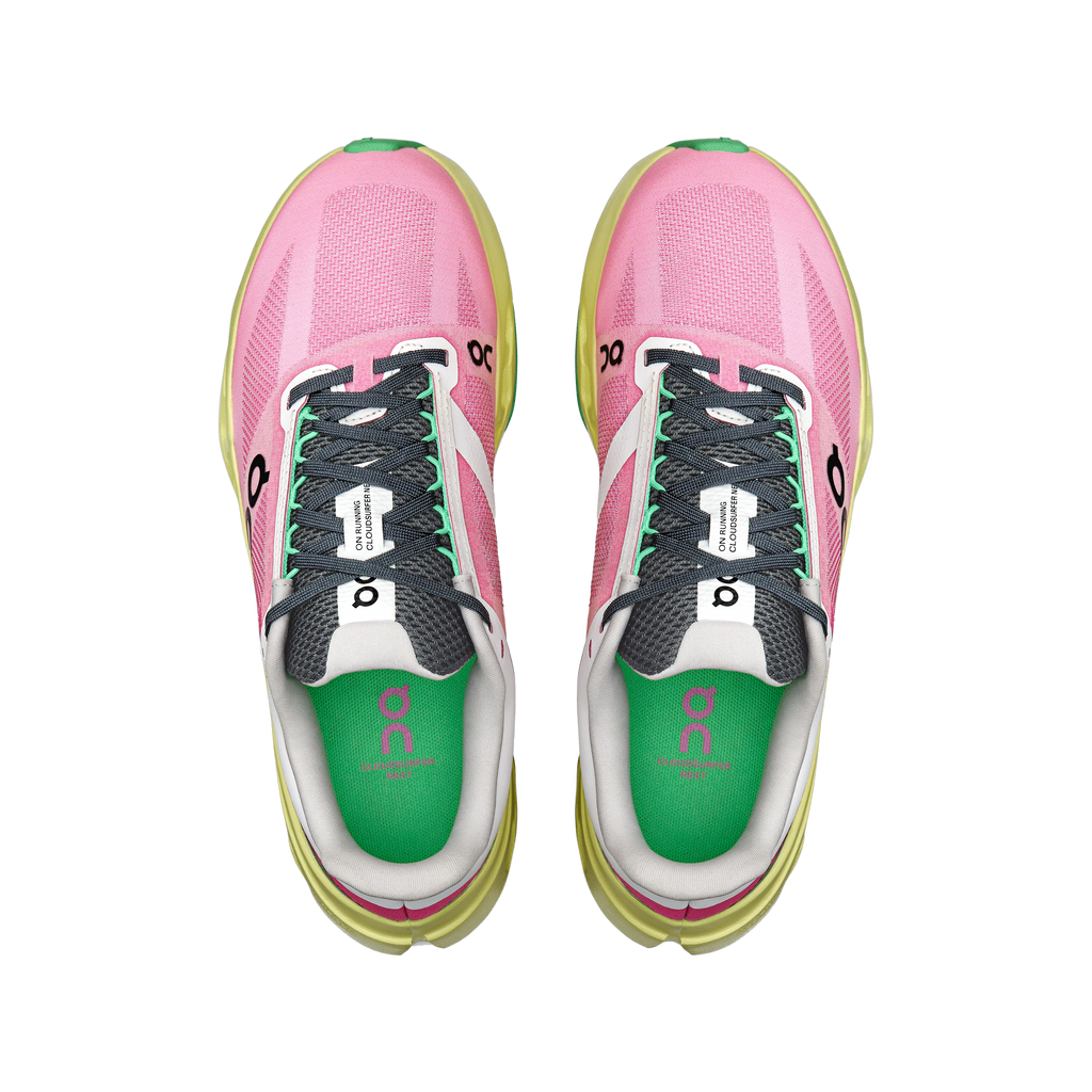 On Running Women's Cloudsurfer Next Shoes - Pink / Limelight