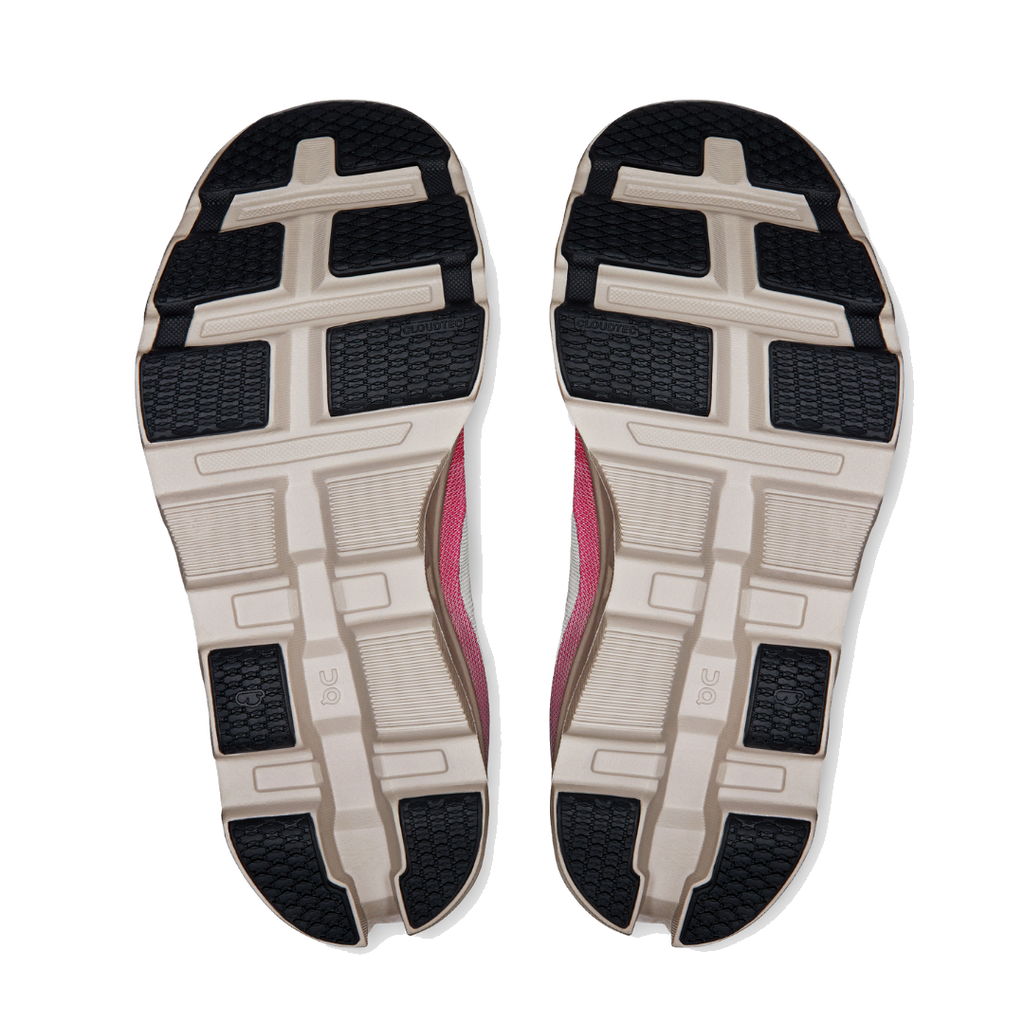 On Running Women's Cloudmonster 2 Shoes - Ivory / Red